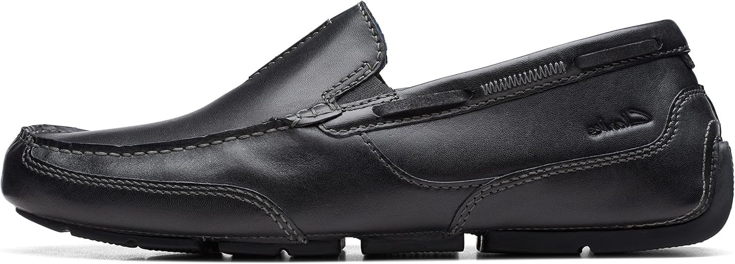 

Мужские лоферы Clarks Markman с швом по центру, черный