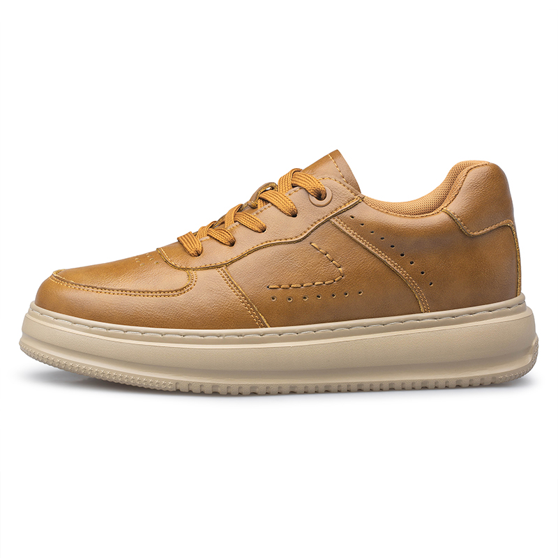 

LAORENTOU Мужские скейтерские кроссовки желтые, цвет Yellow