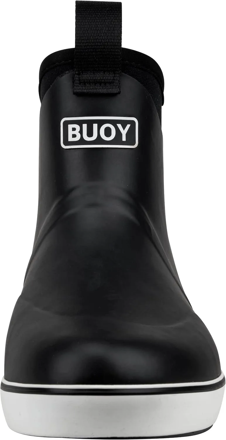 Сапоги Buoy для мужчин - короткие дождевые сапоги для мужчин Buoy Boots, черный — фото 4