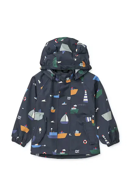 Дождевой костюм Manu Rainwear Set Liewood, синий — фото 3