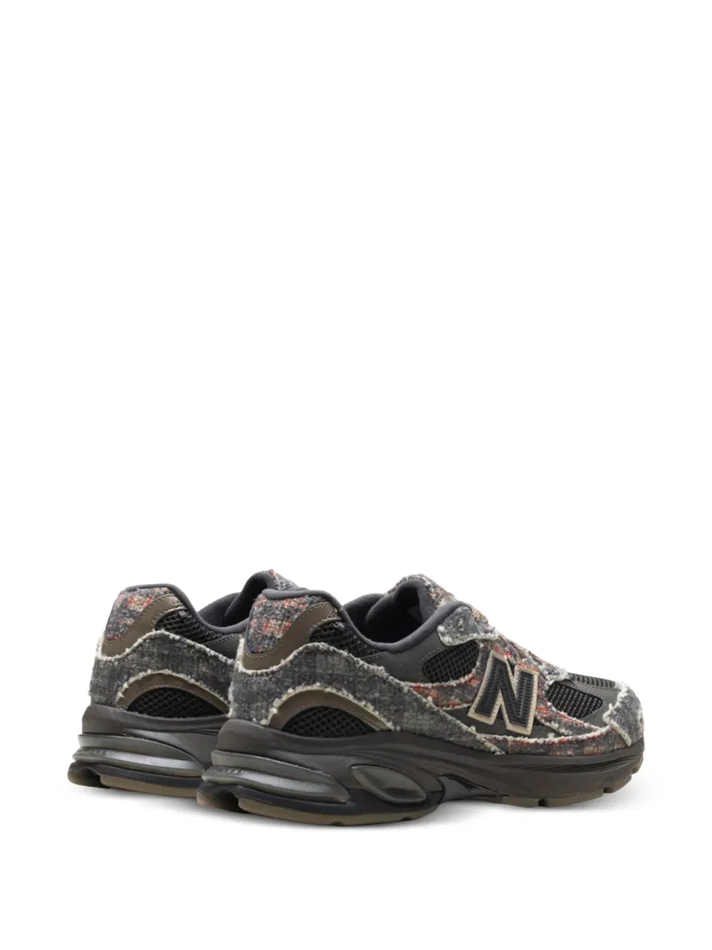 Низкие кроссовки с эффектом потертости New Balance, серый — фото 3
