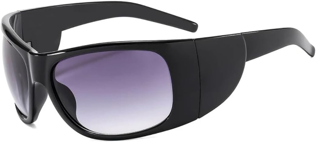 

Модные солнцезащитные очки большого размера с обтекаемой формой для женщин, в стиле панк, винтаж, для мужчин, спортивные очки с защитой от УФ-излучения UV400 TKKTLLT, C5