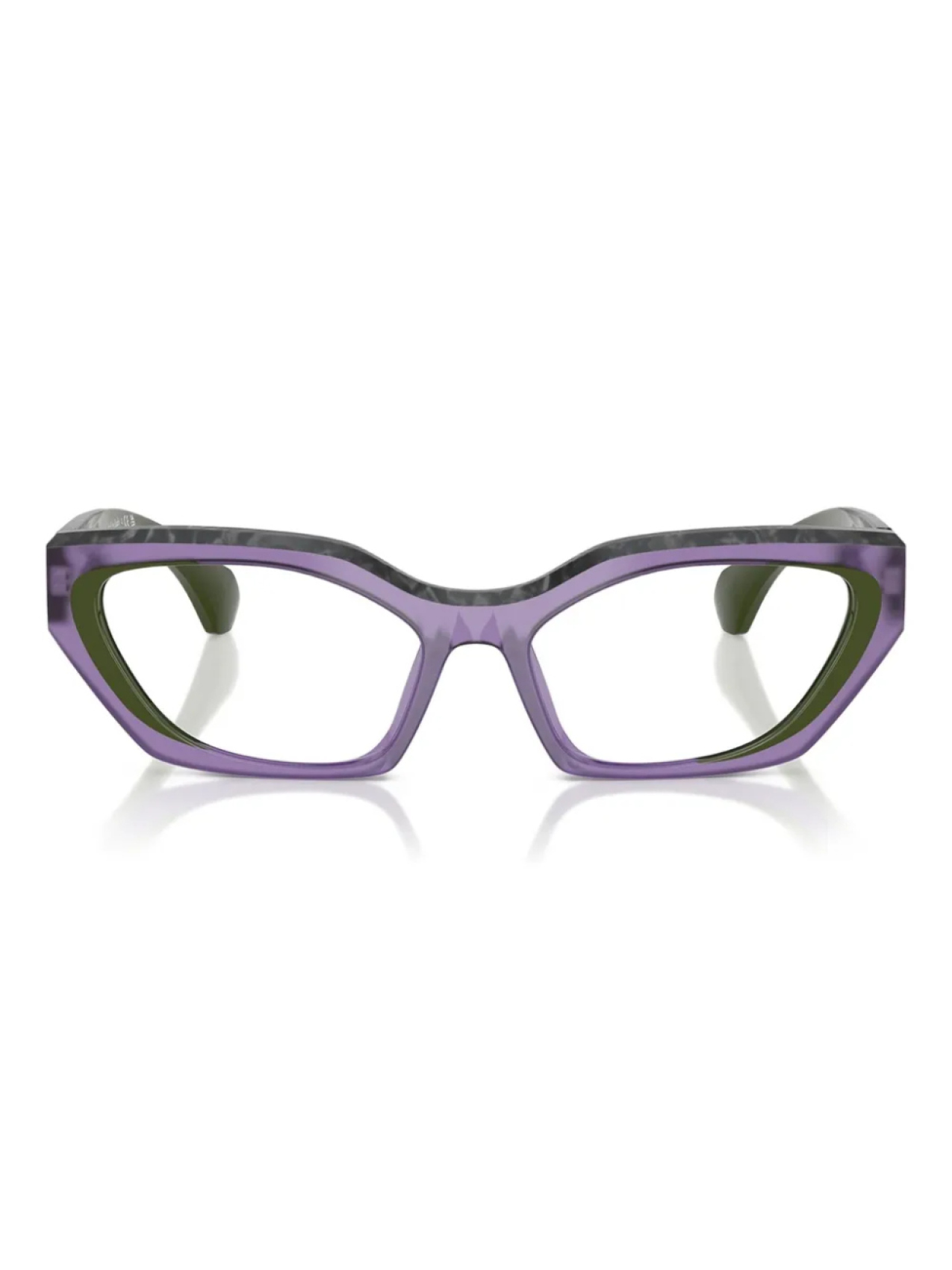 

Оправы Alain Mikli A03531 Opal Purple / Green / Noir, фиолетовый