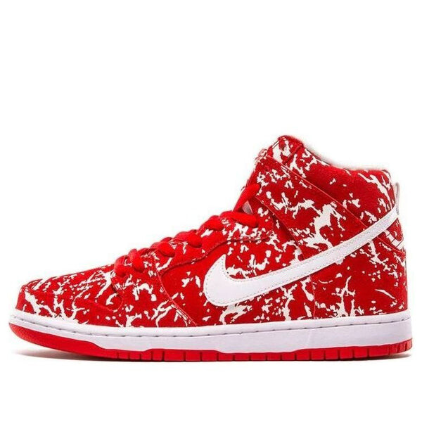 

Кроссовки sb dunk высокие prm Nike, красный