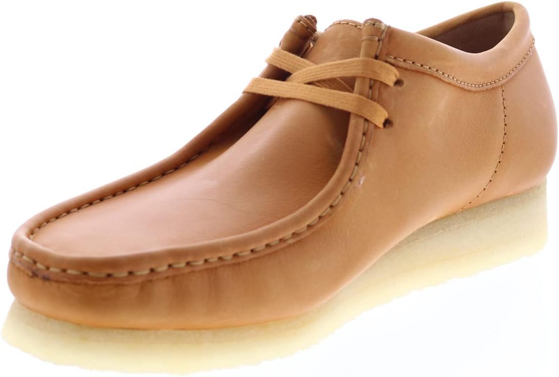 Мужские ботинки Clarks Wallabee Chukka, светло-коричневый — фото 4