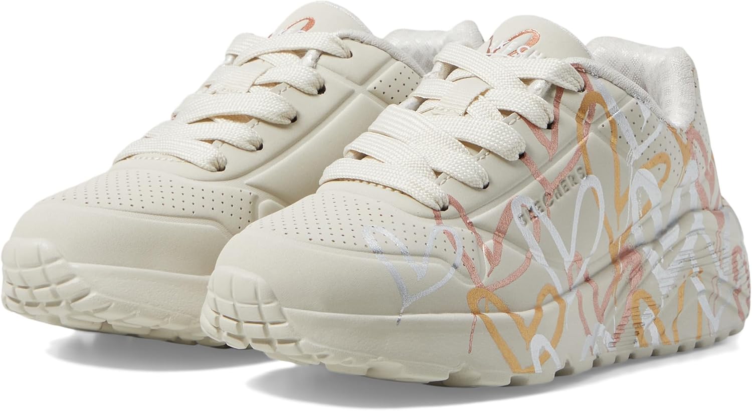 Детские кроссовки Skechers Microstrides - Правила перемены, Natural/Multi — фото 2