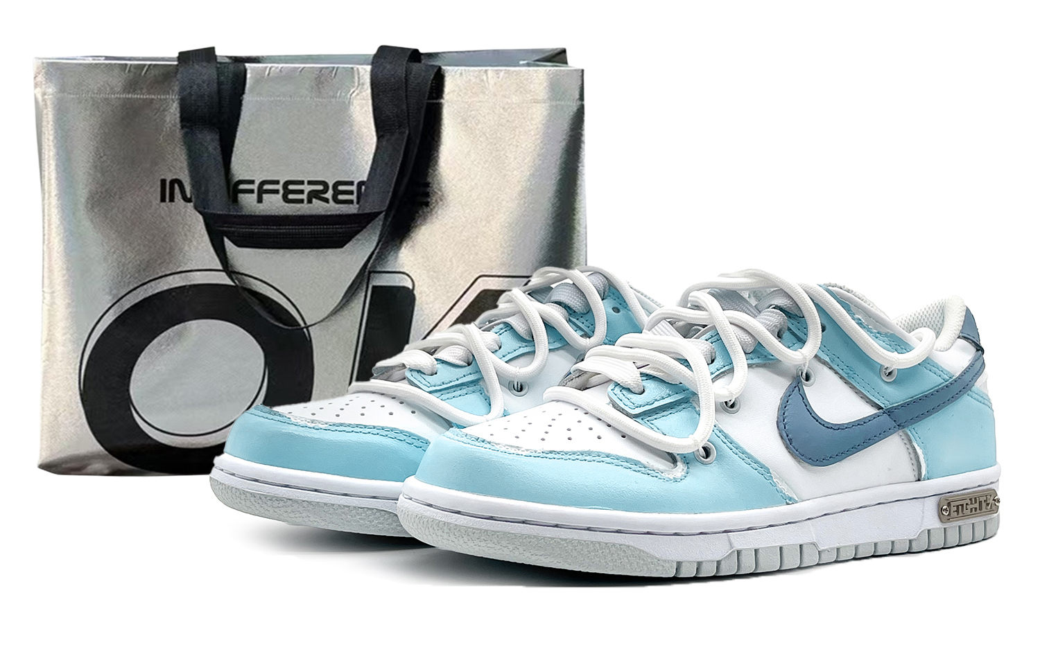 

Nike Eight% Blue Bell Cushioning, износостойкие низкие скейтборд кроссовки Women's