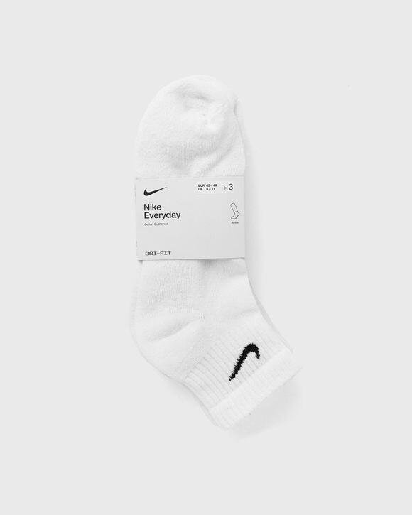 

Носки Nike Everyday Plus Cushioned Ankle Socks (3 Pairs), белый/черный