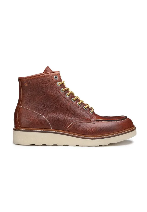 Ботинки oakland 1726 средней высоты на шнуровке до щиколотки Docksteps, Light Brown