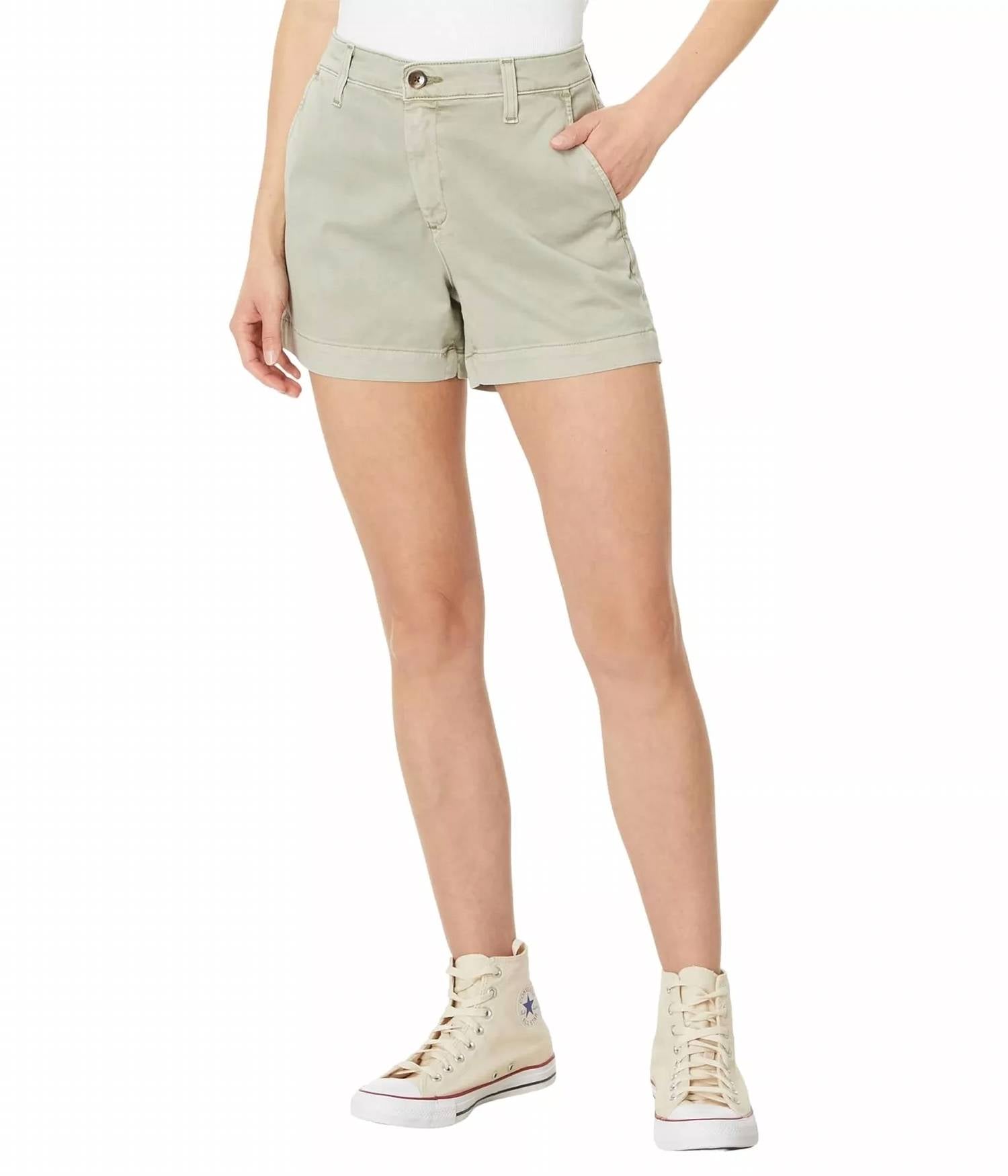 

Шорты женские AG Jeans, цвет sulfur dried parsley