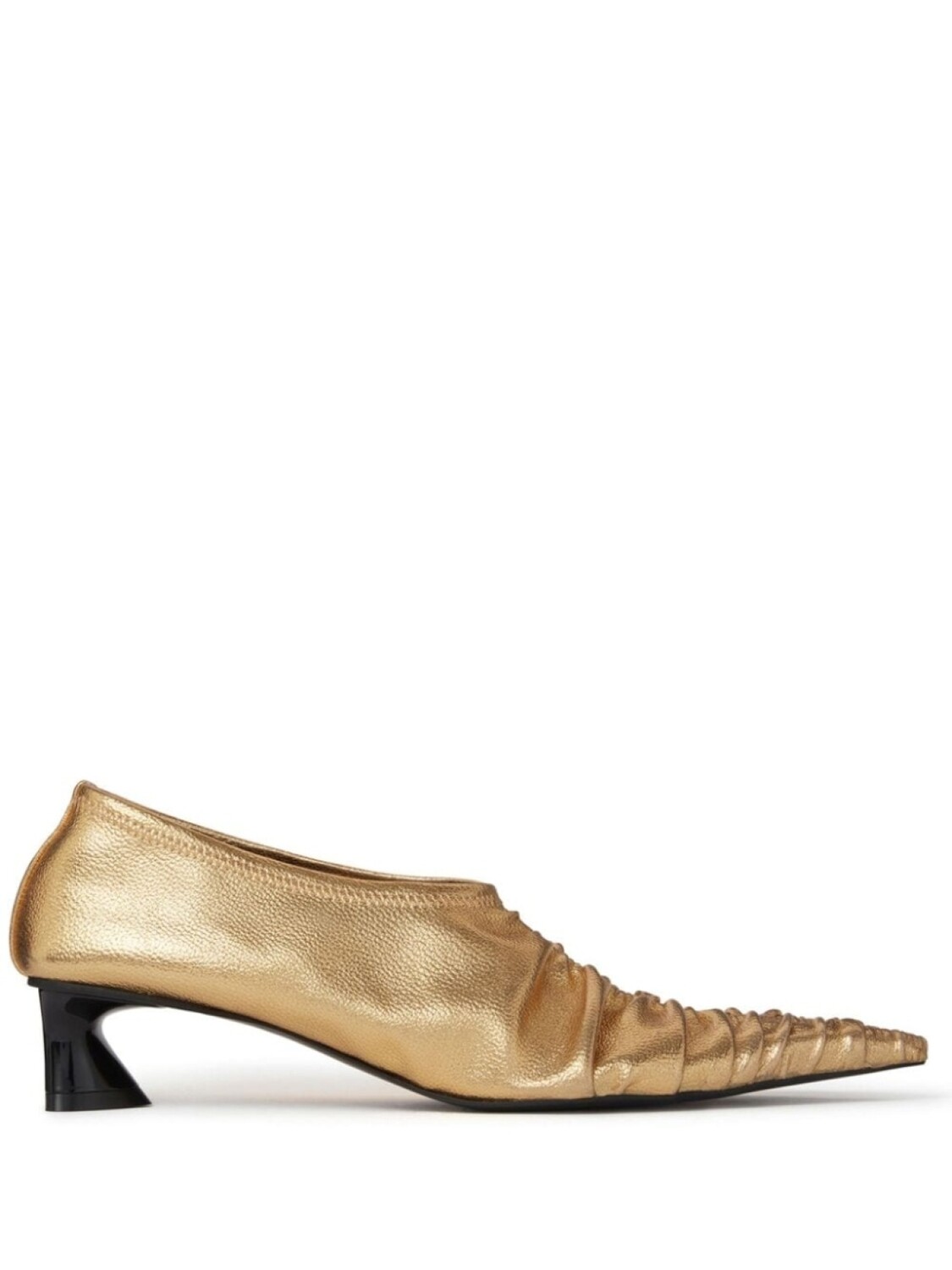 

Stella McCartney туфли Elsa 40 с эффектом металлик, золотистый
