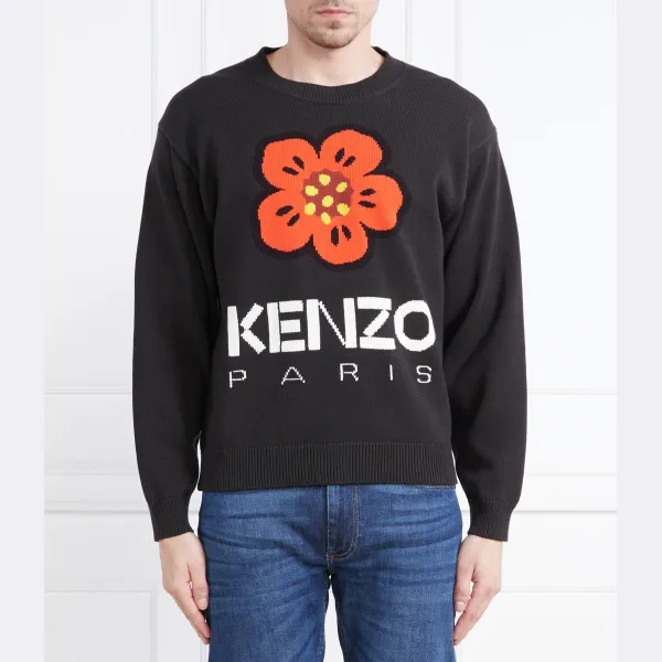 

Свитер обычного кроя Kenzo, черный