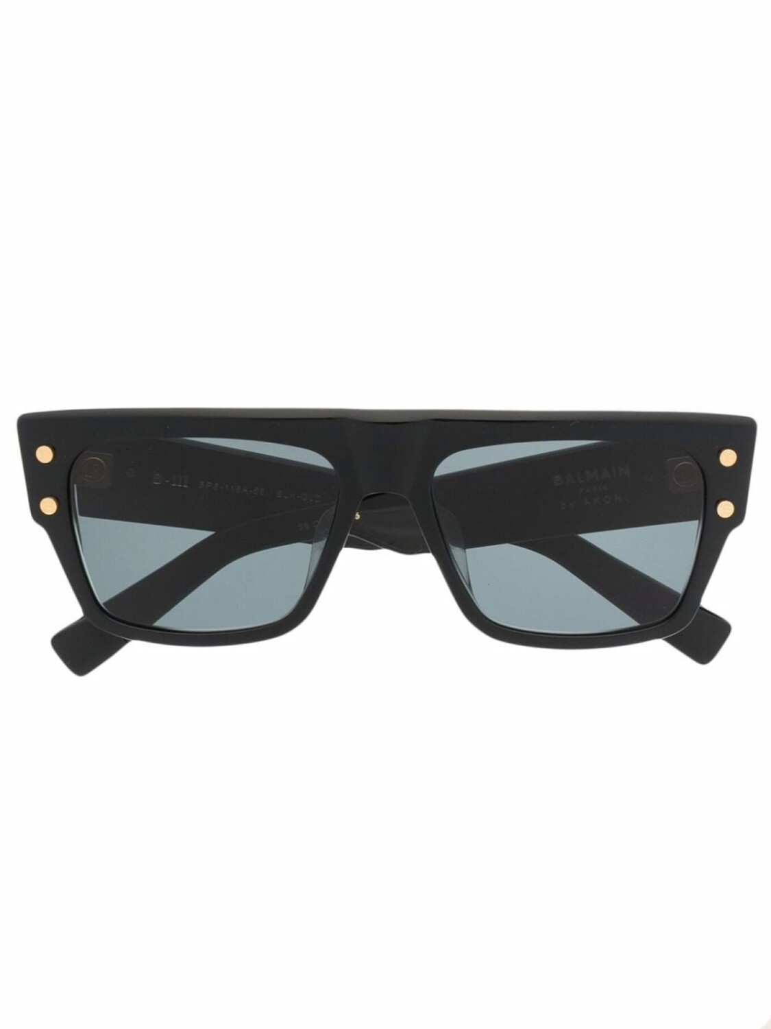 

Balmain Eyewear солнцезащитные очки B-III в квадратной оправе, черный