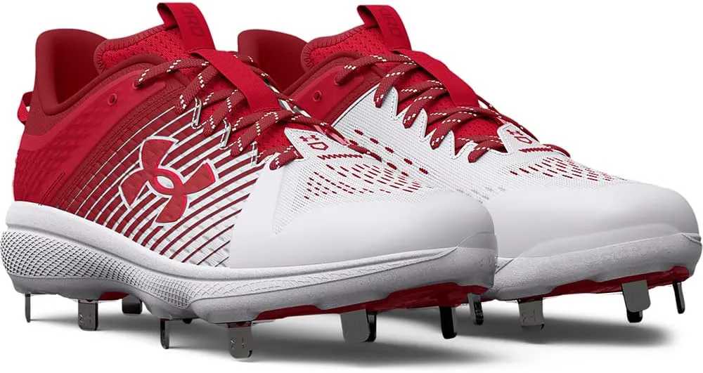 Бейсбольные бутсы Under Armour для мужчин Yard Low Mt, красный — фото 3