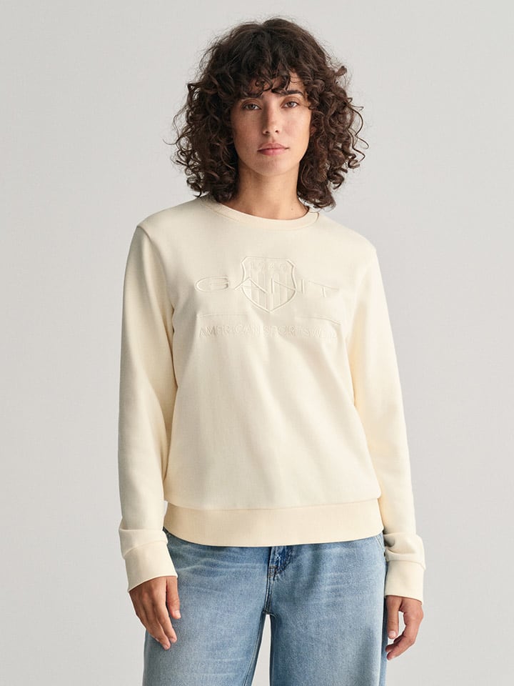 

Толстовка Gant, кремовый