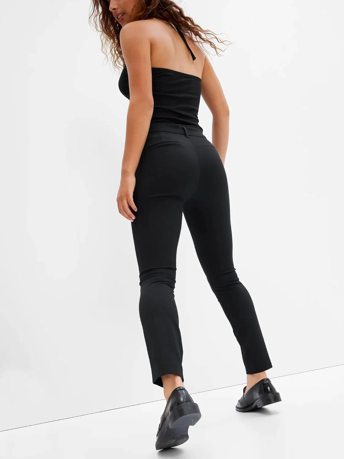 Брюки Gap Womens Skinny Ankle из би-стретч, индиго — фото 2
