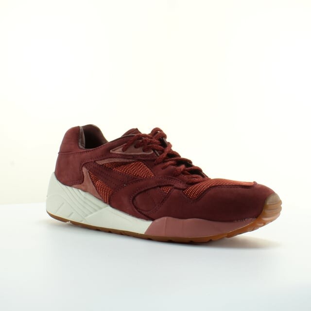Бордовые мужские синтетические кроссовки Trinomic xs 850 на шнуровке 357032 04 Puma, красный — фото 2