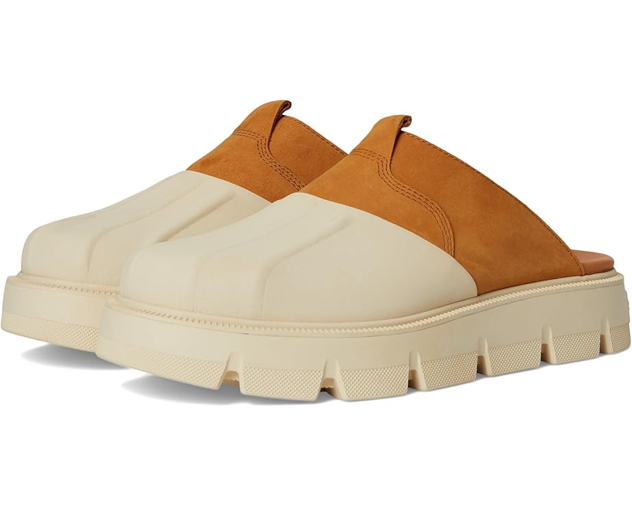 Тапочки SOREL Rein Cb Clog, цвет Bleached Ceramic/Canyon Gold