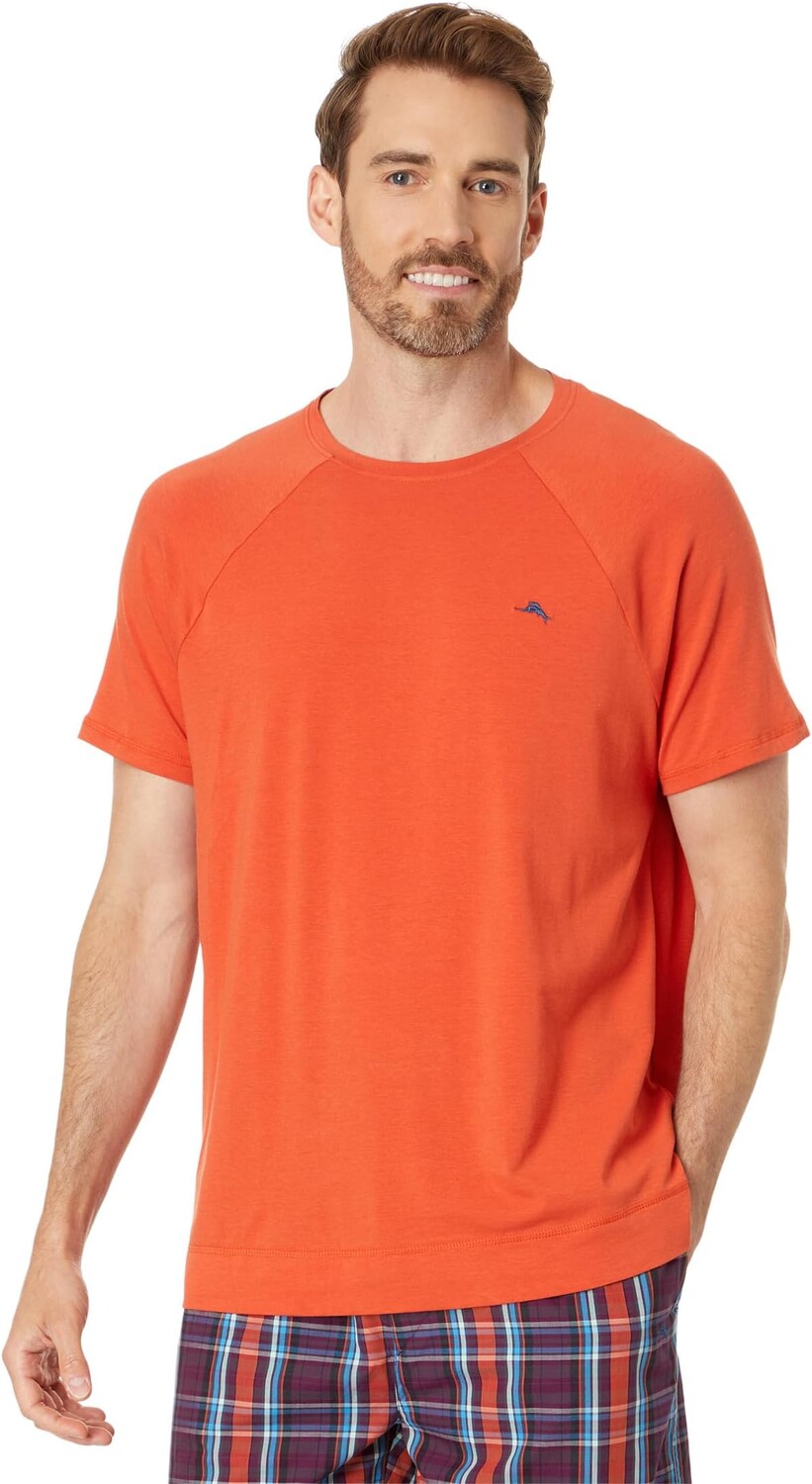 

Домашний топ Tommy Bahama Knit Short Sleeve Top, оранжевый