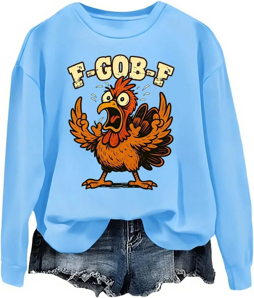 

F-GOB-F худи с забавной индейкой на День благодарения NACJOM