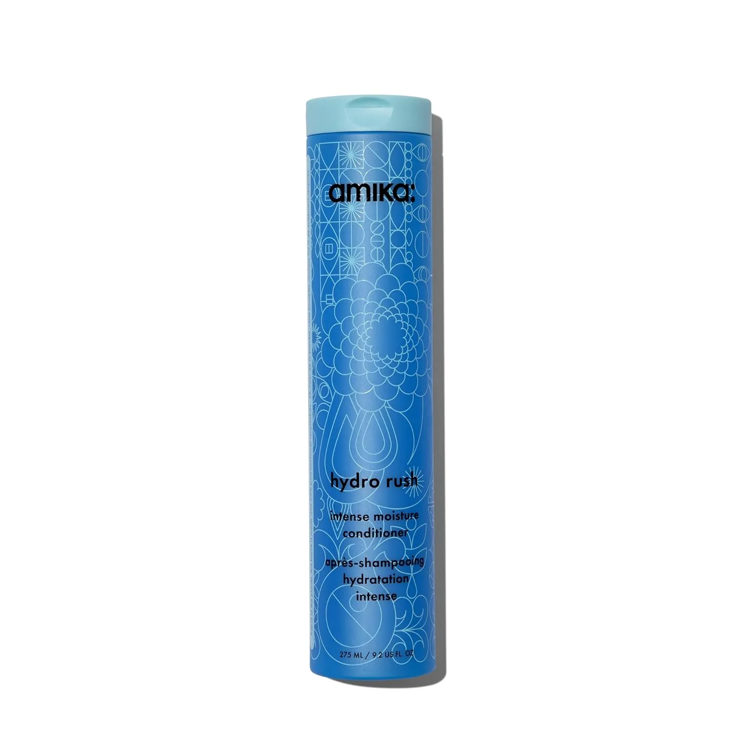 Маска для интенсивного восстановления связей Amika Intense Bond Repair Mask Hydro Rush Intense Moisture Conditioner с гиалуроновой кислотой, 275 мл. — фото 4