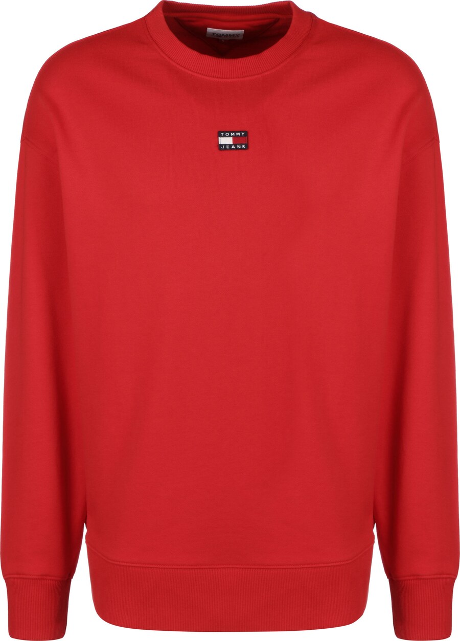 

Толстовка Tommy Jeans, цвет Fire red