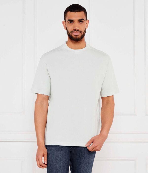 

Футболка te_dye Oversize fit Boss Orange, голубой
