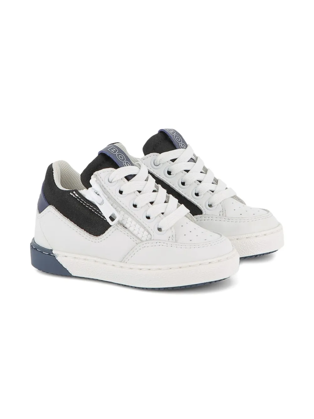 

Кроссовки со вставками BOSS Kidswear, белый