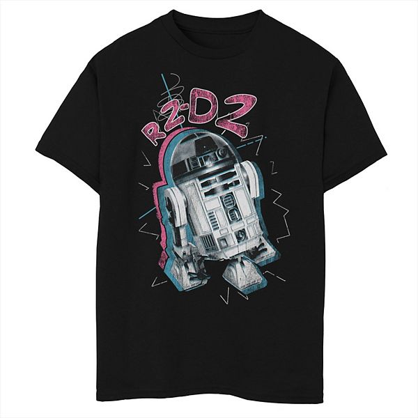 

Футболка с графикой R2-D2 в стиле хаски Licensed Character
