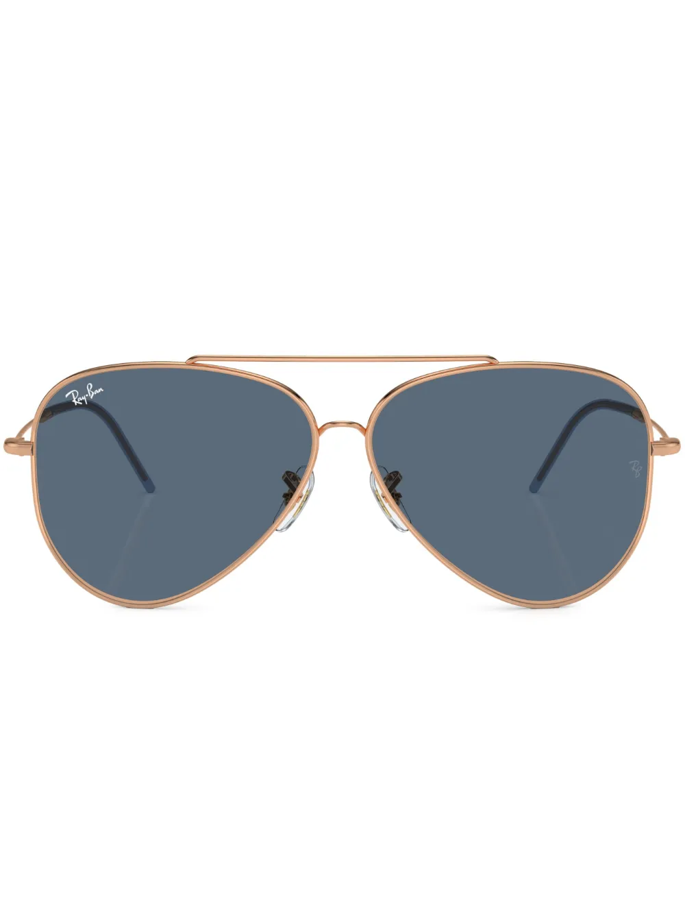 

Солнцезащитные очки-пилоты Aviator Reverse Ray-Ban, золотой
