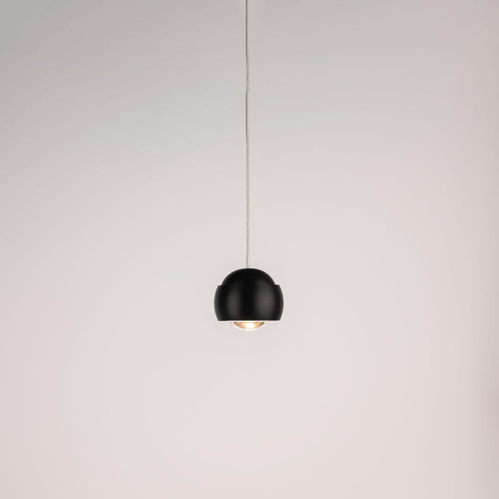 

Светодиодная подвесная лампа s.luce, 8x8x7 см, черный