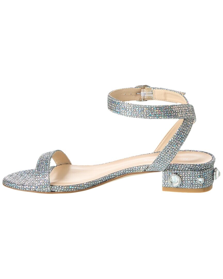 Сандалии Stuart Weitzman Dancer Allshine 25, серебро — фото 4