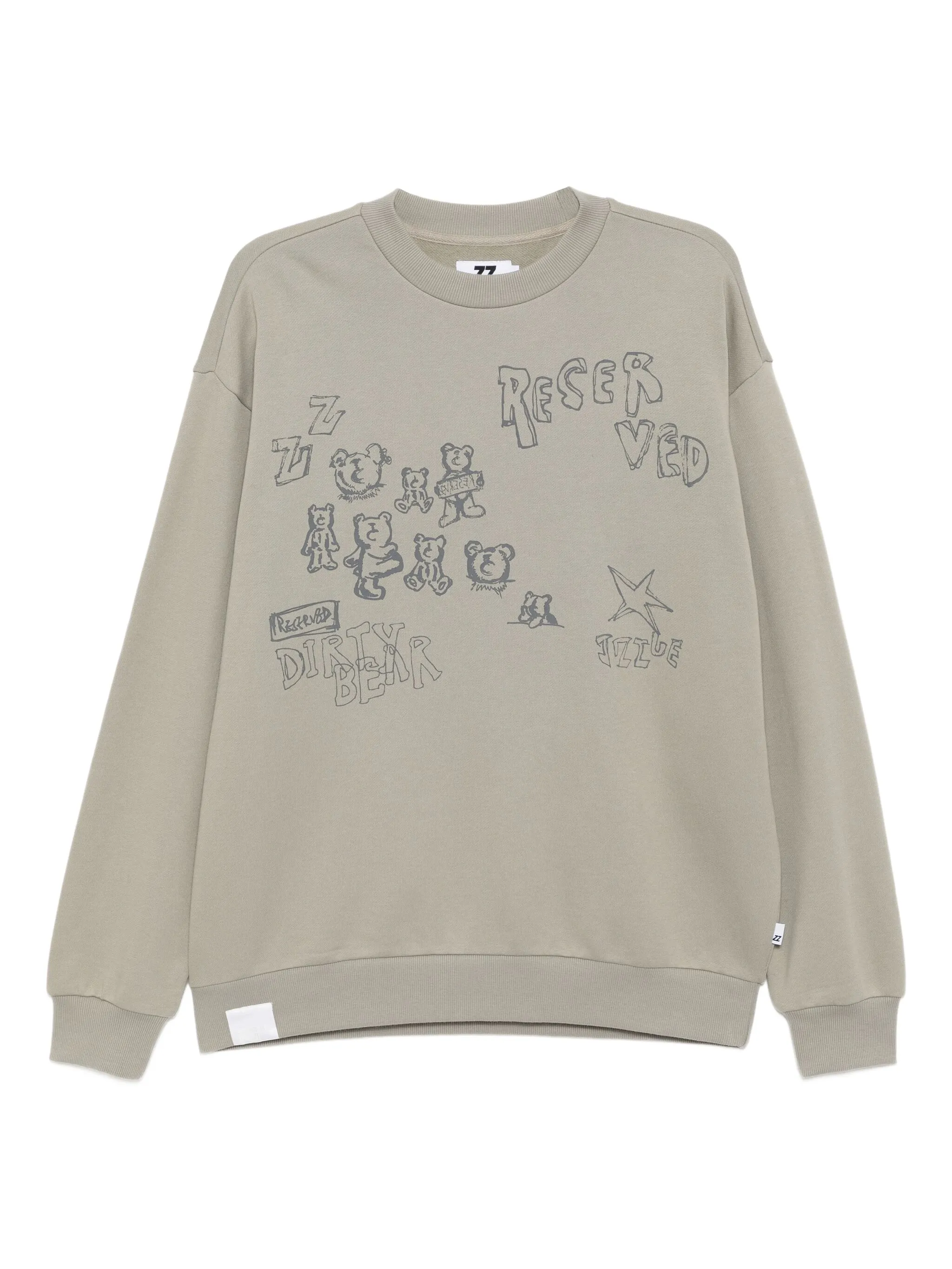 

Толстовка с принтом Izzue, зеленый