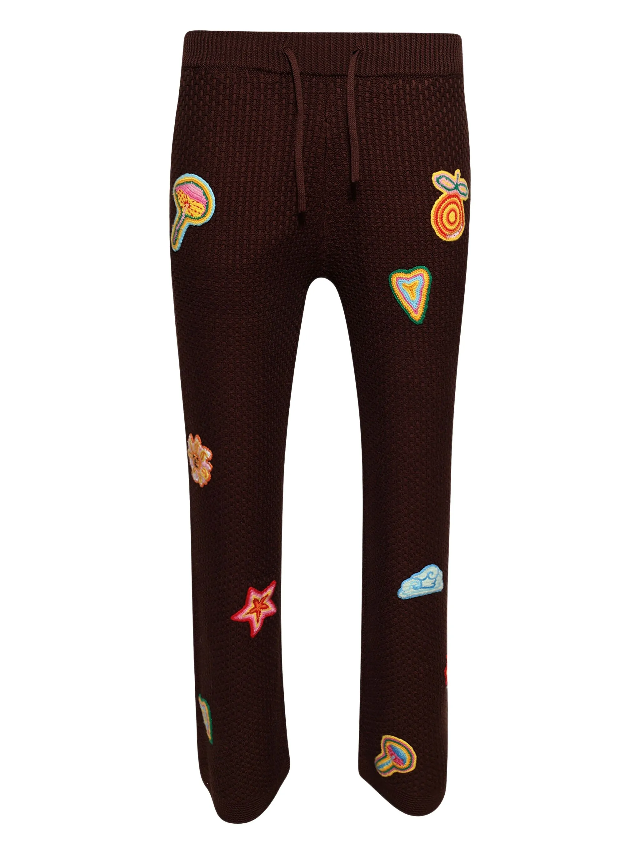 

Брюки в технике кроше Casablanca, коричневый