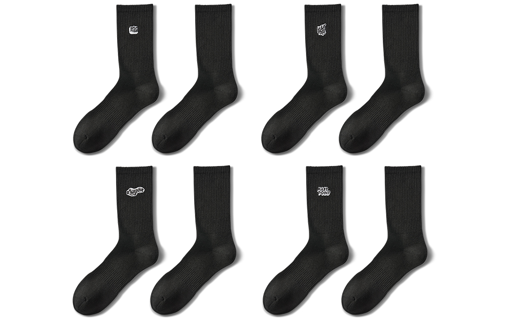 

Носки до середины голени мужские Mast Point, 4 Pack (Black+Black+White+White)