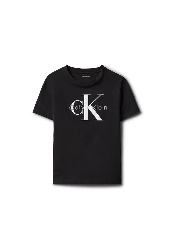Футболка Calvin Klein Jeans, цвет черный — фото 4