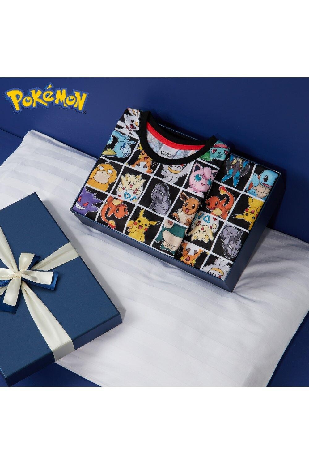 Пижамный комплект с короткими рукавами Pokemon, мультиколор — фото 2