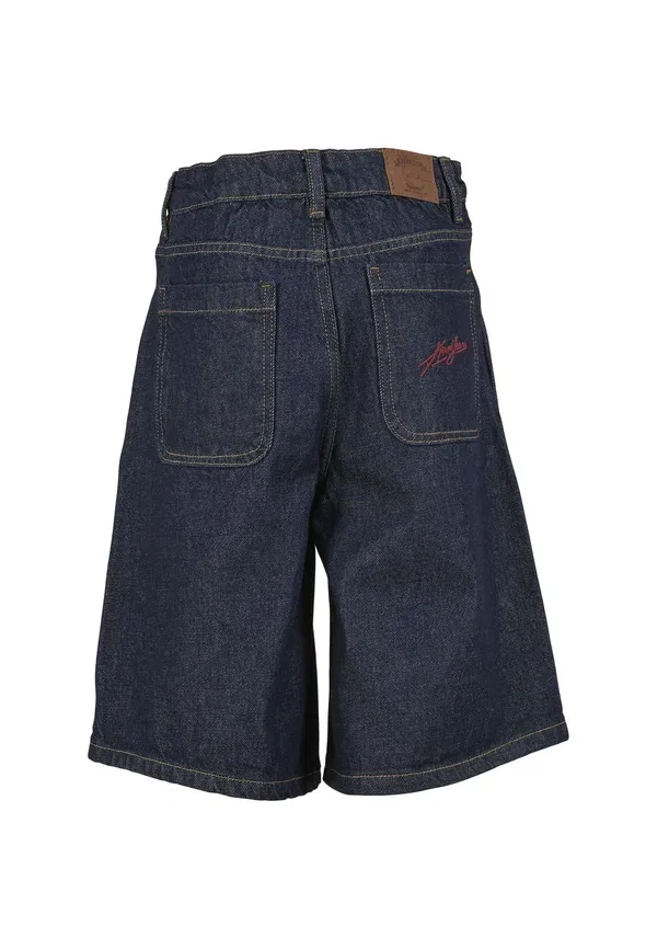 Шорты джинсовые Karl Kani Kani jeans jorts junior denim shorts, выбеленный деним — фото 2