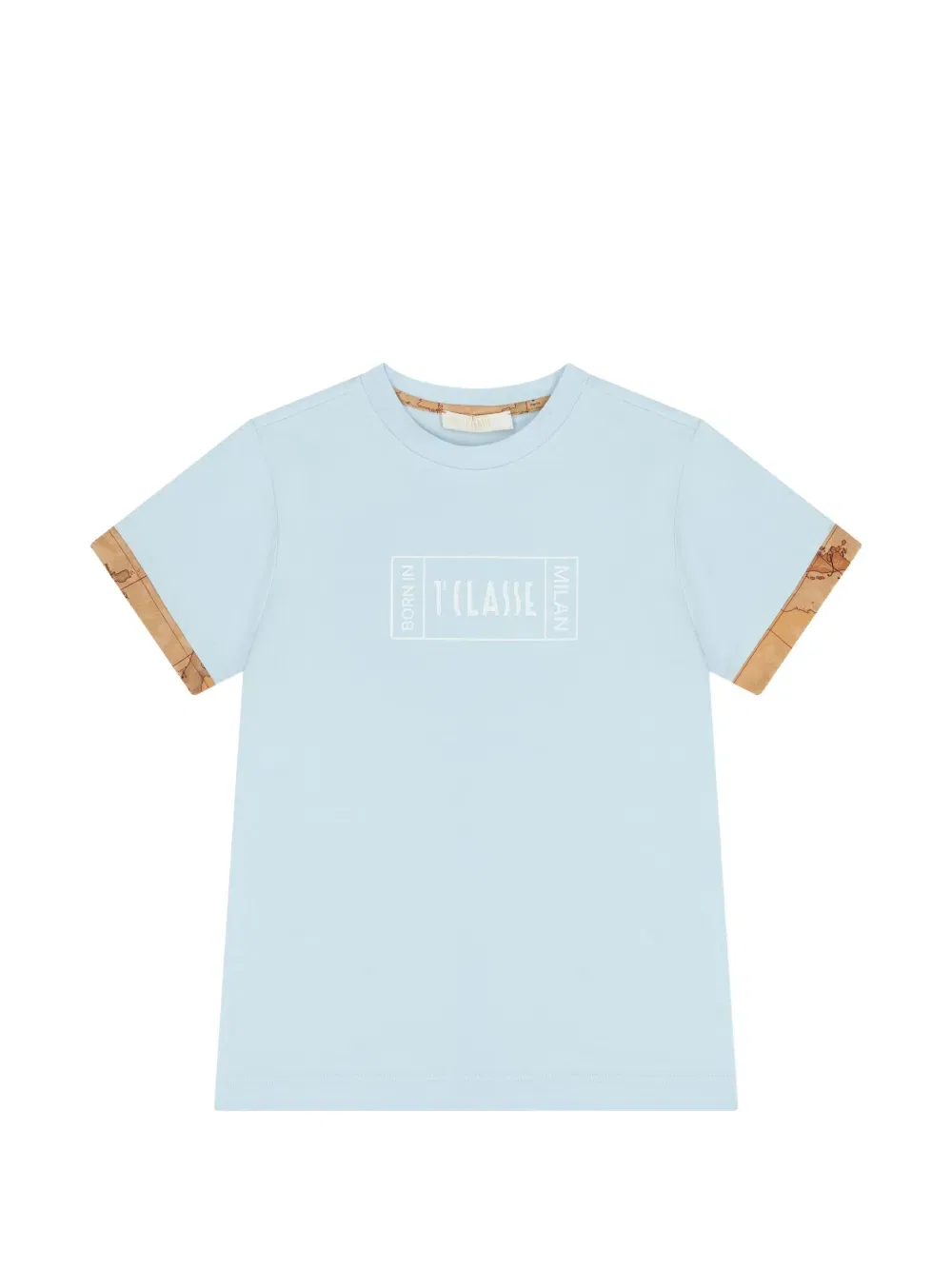 Футболка с принтом Alviero Martini Kids, синий