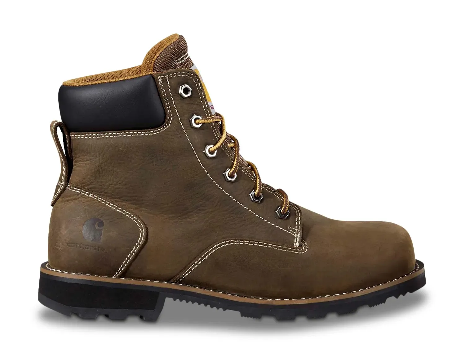 Ботинки Carhartt Frontier со стальным носком — женские, темно-коричневые — фото 2