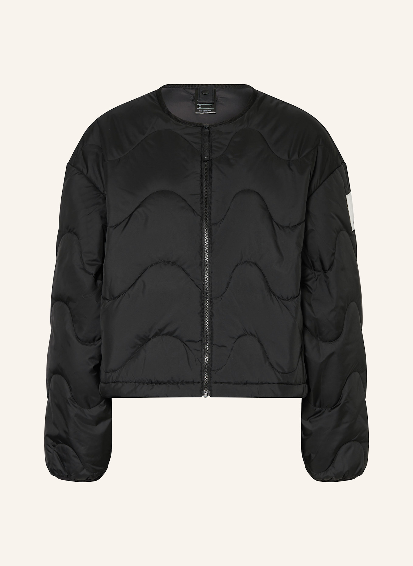 

Стеганая куртка нуганик Adidas, черный