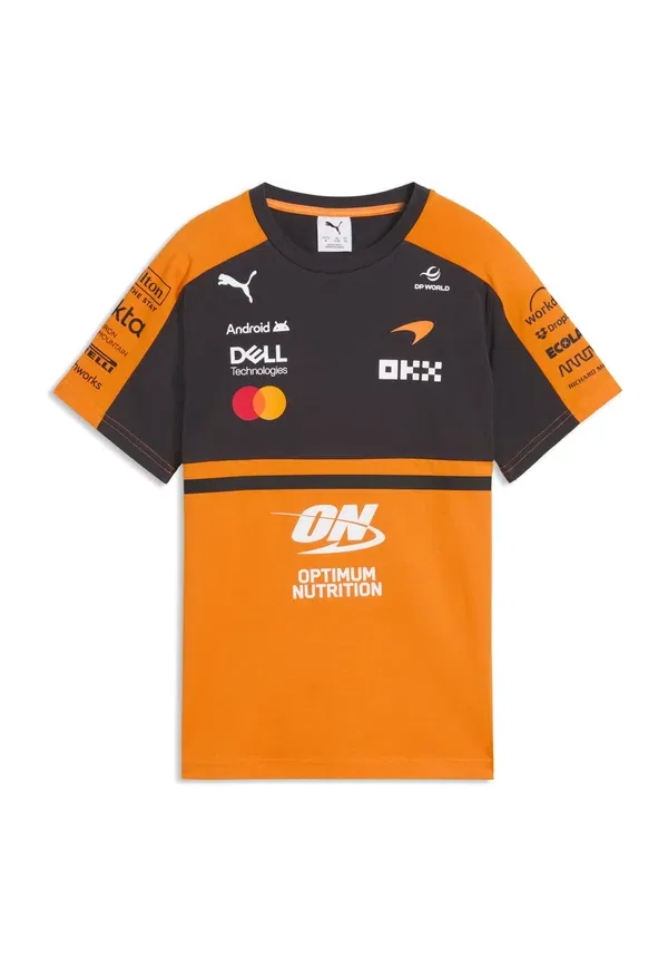 Футболка с принтом Puma X McLaren Racing Replica, папайя — фото 4