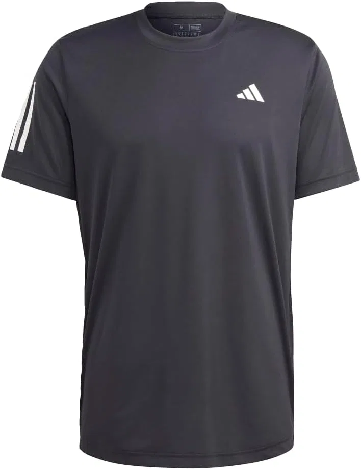 Женская теннисная футболка adidas Club с тремя полосками