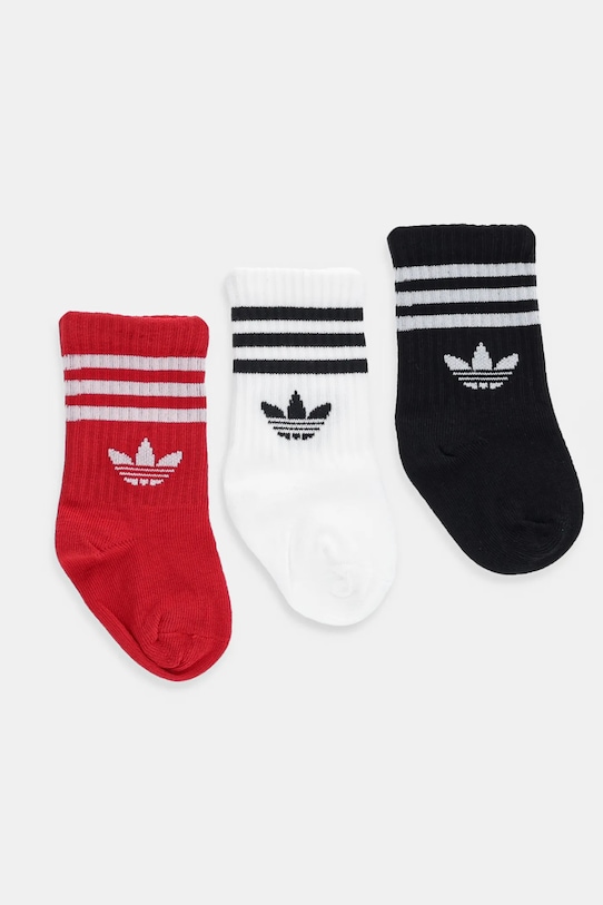 

Детские носки 3 пары Adidas Originals, красный
