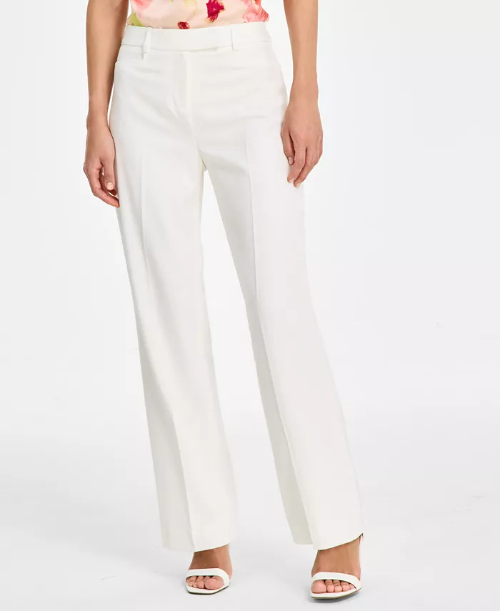 

Брюки Full Leg, Regular & Petite Tahari ASL, белый