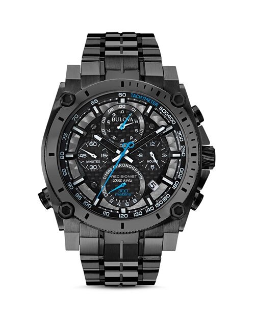 

Часы Precisionist, 46,5 мм Bulova, цвет Black