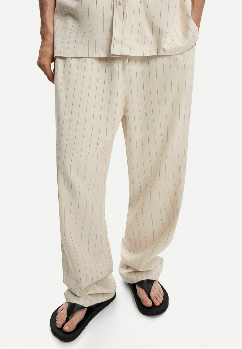 

Брюки RUSTIC WIDE Bershka, Taupe