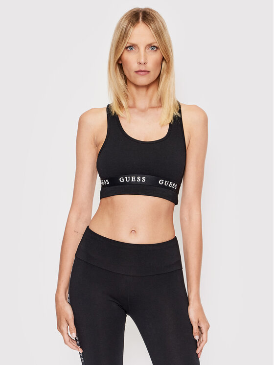 

Спортивный бюстгальтер V2YP12 KABR0 Guess, черный