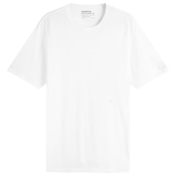 

Футболка Loopwheel coolmax jersey Nanamica, белый