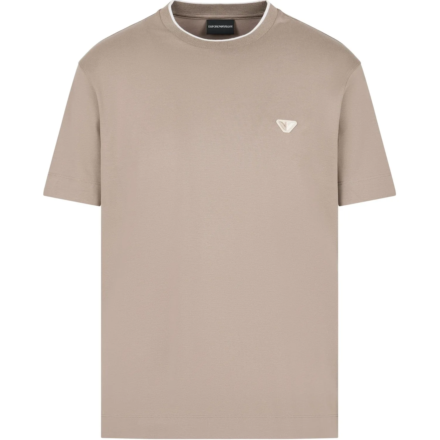 Футболка Men's Light Umber EMPORIO ARMANI, светло-umber